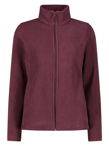 Fleece vest bordeaux