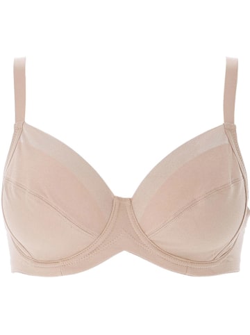 Biustonosz w kolorze beżowym