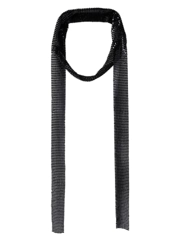Schal in Schwarz - (L)167 x (B)3 cm