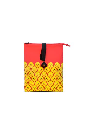 Lunchtas rood/geel - (B)24 x (H)29,2 cm