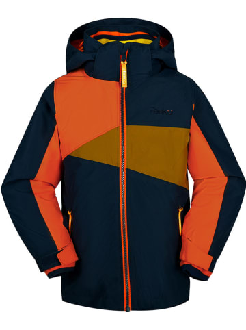 3-in-1 funtionele jas "Ridge" donkerblauw/oranje