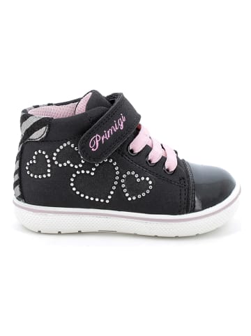 Leren sneakers zwart