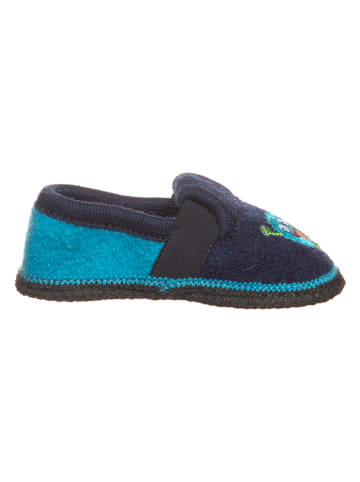 Hausschuhe "Bobby Floh" in Blau