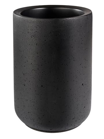 Flaschenkühler "Element" in Schwarz - (H)19 x Ø 12 cm