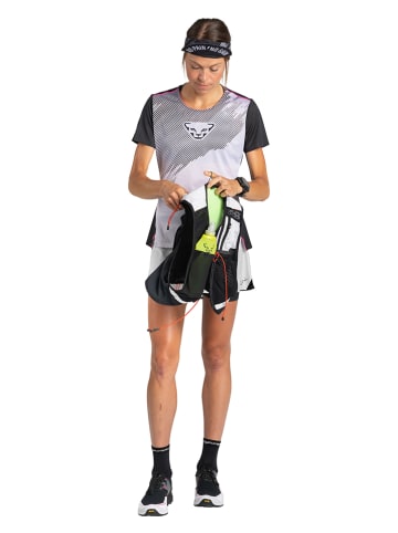 Trainingsshirt "DNA" wit/zwart