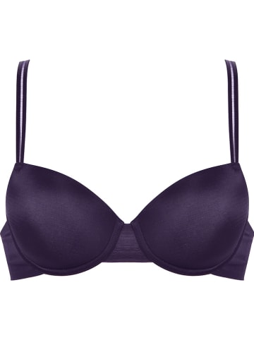 Schalen-BH in Aubergine