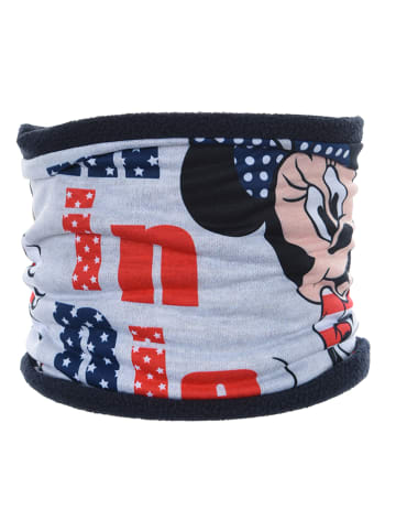 Loop-Schal "Minnie" in Grau/ Bunt - (L)55 x (B)22 cm