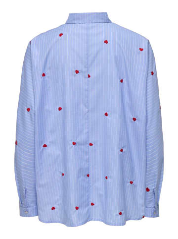 Blouse lichtblauw