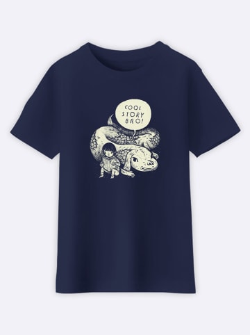 Shirt donkerblauw