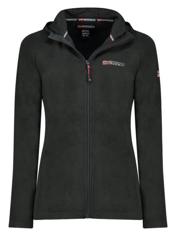 Fleecejacke "Tugood" in Schwarz