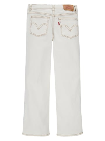 Spijkerbroek - wide leg - wit