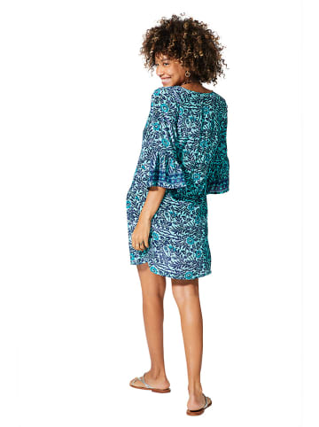 Kleid in Türkis/ Blau