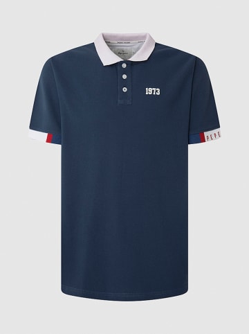 Poloshirt in Dunkelblau