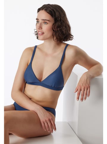 Biustonosz bikini w kolorze granatowym