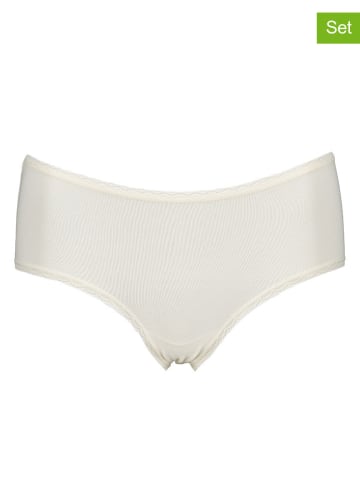 2er-Set: Pantys in Weiß