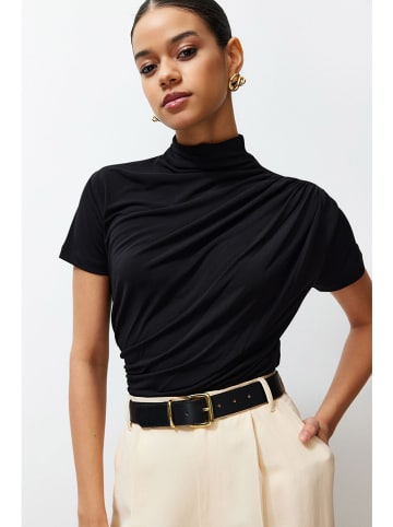 Shirt in Schwarz