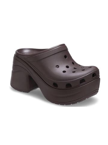 Chodaki "Siren" w kolorze brązowym