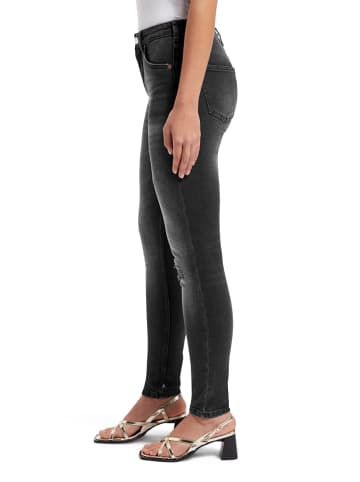 Spijkerbroek - skinny fit - antraciet