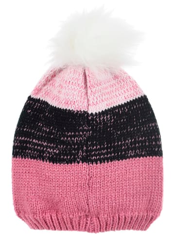 Bommelmütze "Minnie" in Pink