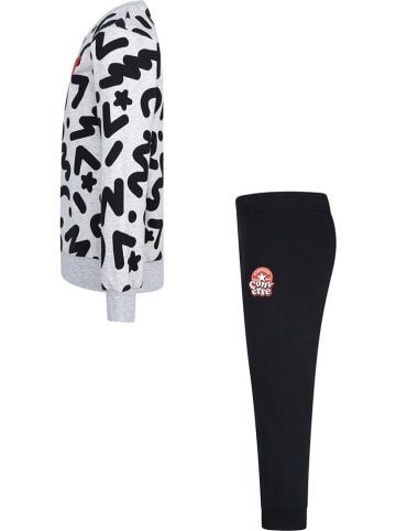 2-delige outfit grijs