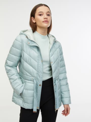 Steppjacke in Hellblau