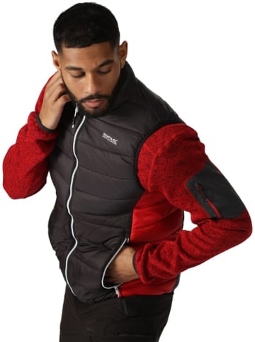 Funktionsweste "Harrock II" in Schwarz/ Rot