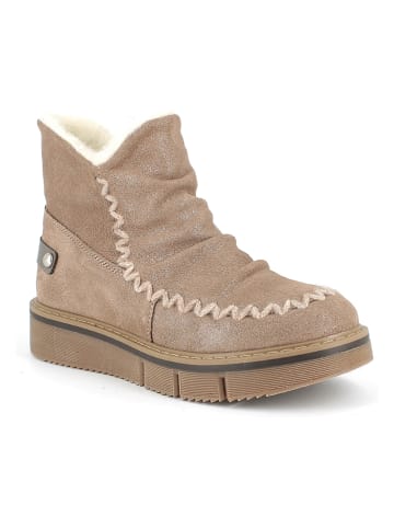 Leren boots lichtbruin