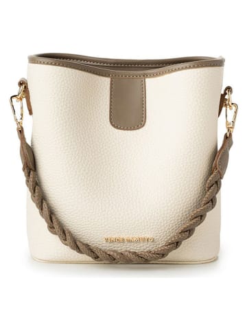Handtas "Venice" beige/kaki - (B)18 x (H)20 x (D)10 cm