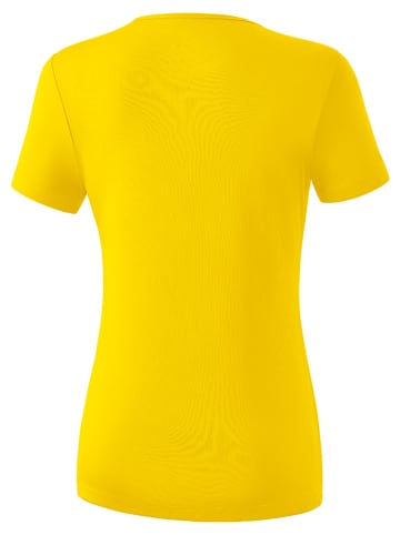 Trainingsshirt "Teamsport" in Gelb