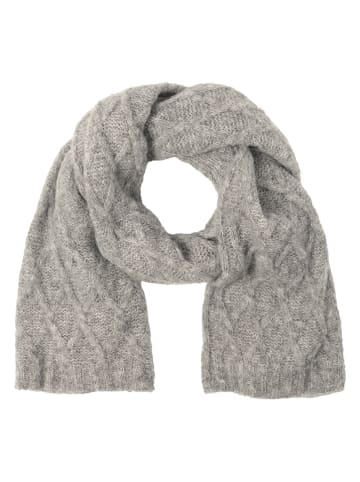 Schal in Grau - (L)170 x (B)42 cm