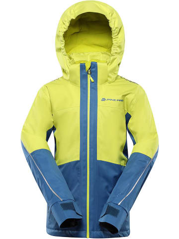 Ski-/ Snowboardjacke "Reamo" in Grün/ Blau