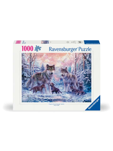1000tlg. Puzzle "Arktische Wölfe" - ab 14 Jahren
