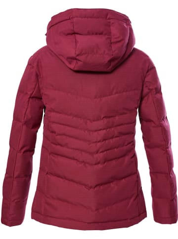 Steppjacke in Rot