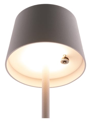 LED-Tischleuchte in Weiß - (H)20 x Ø 7,5 cm