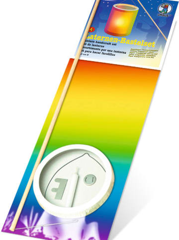 Laternen-Bastelset "Regenbogen" in Bunt