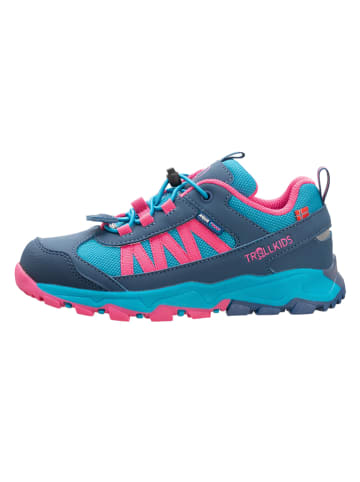 Wanderboots "Tronfjell" in Blau/ Pink