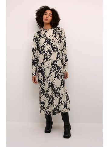 Kleid in Schwarz/ Creme