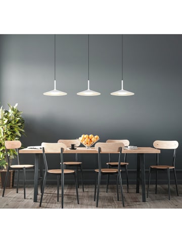 LED-Hängeleuchte in Weiß - (L)95 x (B)25 x (H)150 cm