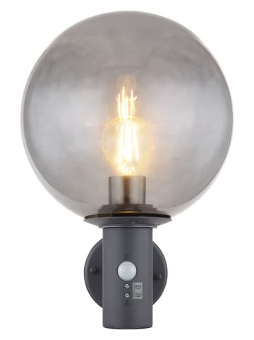LED-Außenleuchte in Anthrazit - (H)37 x Ø 25 cm