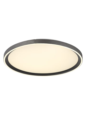 LED-Deckenleuchte in Grau/ Weiß - (H)5,5 x Ø 40 cm 