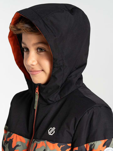 Ski-/snowboardjas "Liftie" kaki/rood/zwart