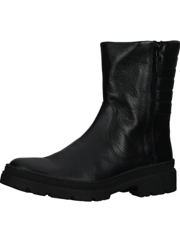 Leder-Boots in Schwarz