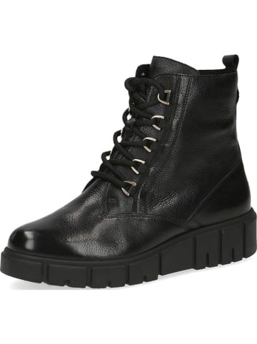 Leder-Boots in Schwarz