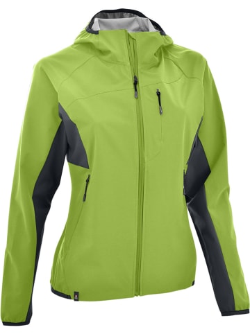 Softshelljacke "Wildbarren" in Grün/ Anthrazit