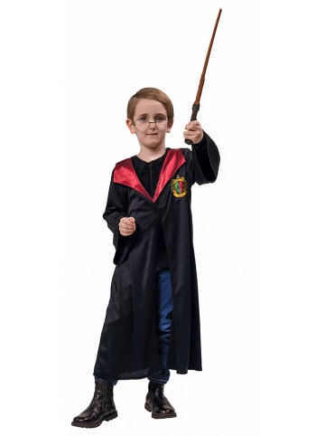 Kostium "Wizard students" w kolorze czerwono-czarnym