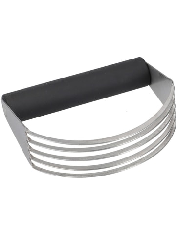 Teigschneider in Schwarz/ Silber - (L)13 cm