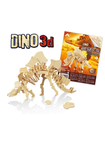 Bastelset "Wooden Dinos 3D" in Natur - ab 6 Jahren (Überraschungsprodukt)