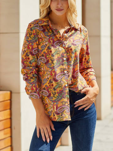 Blouse oranje