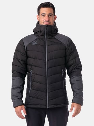 Steppjacke "Yaksam" in Schwarz/ Anthrazit