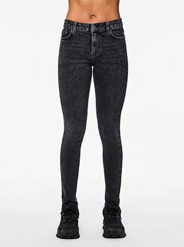 Spijkerbroek - skinny fit - antraciet